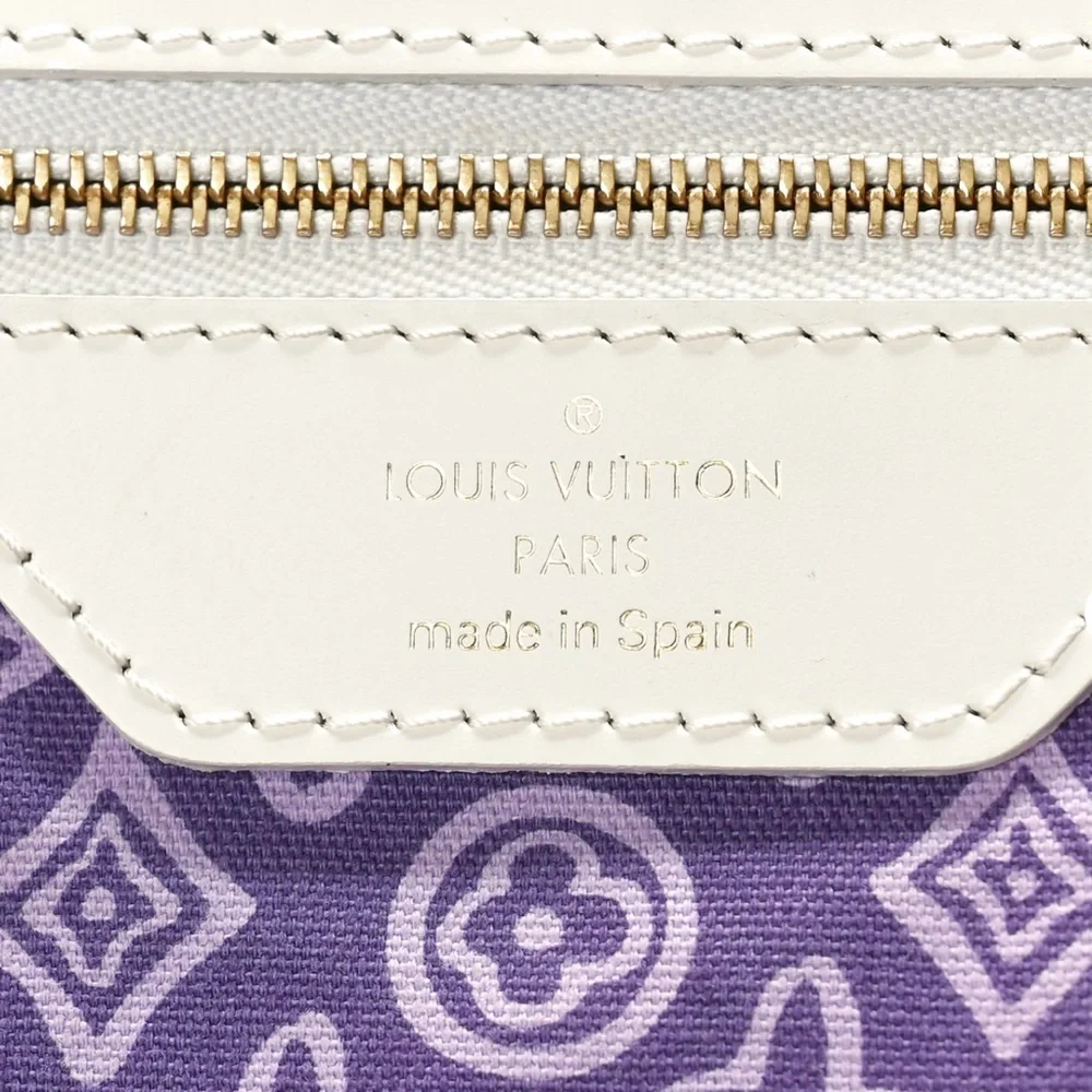 💜LOUIS VUITTON CABAS TAHITIENNE PM LILAC - LIMITED EDITION💜 - Picture 5 of 11